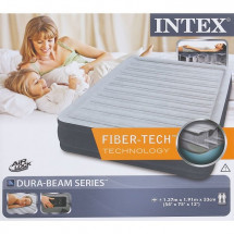 Матрас надувной Comfort-Plush Full, 137х191х33 см, со встроенным насосом 220V