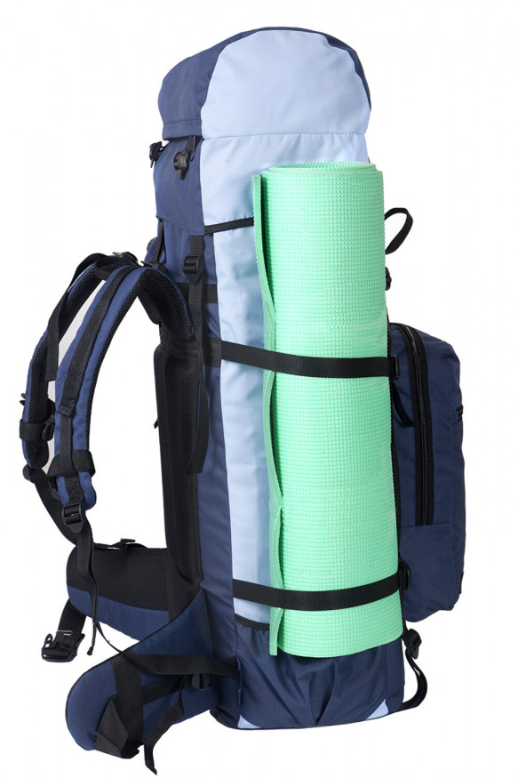 Рюкзак туристический Оптимал 2, серо-красный, 70 л, ТАЙФ