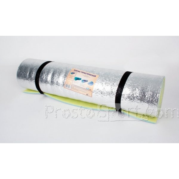 Коврик туристический фольгированный 1800 х 600 х 8 мм