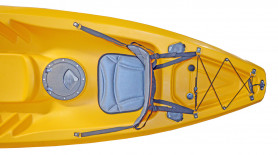 Пластиковая байдарка для моря Ривьера 2+2, Вольный Ветер