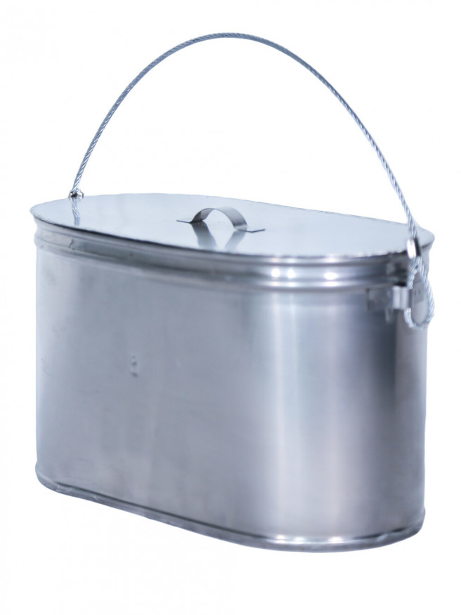 Котел Век с крышкой 7 л овальный