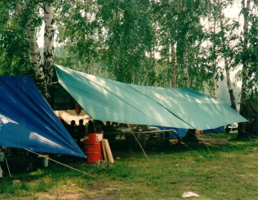 Тент Век 5х4,5 костровой