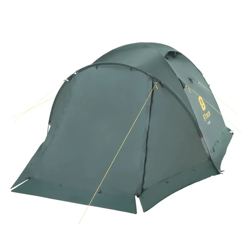 Палатка Talweg 3+, зеленая, Btrace