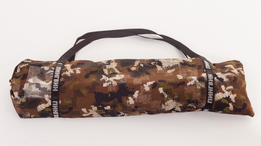 Раскладушка туристическая в чехле Пингвин, 2050х750х400 мм, труба алюминиевая 25х25 мм