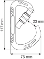 Карабин Guide XL Lock, CAMP