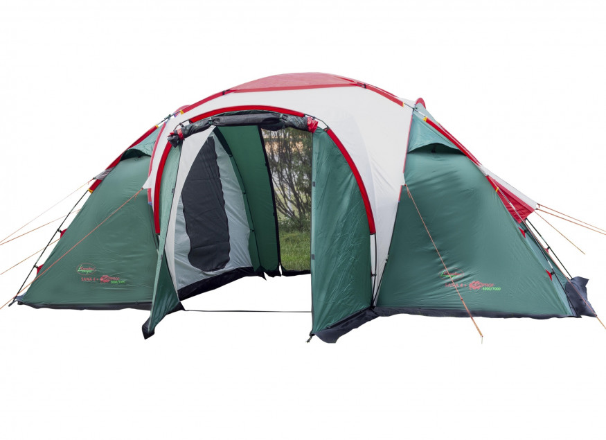 Палатка Canadian Camper SANA 4 PLUS, цвет woodland