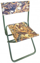 Стул складной средний со спинкой 350х470х810мм, Следопыт