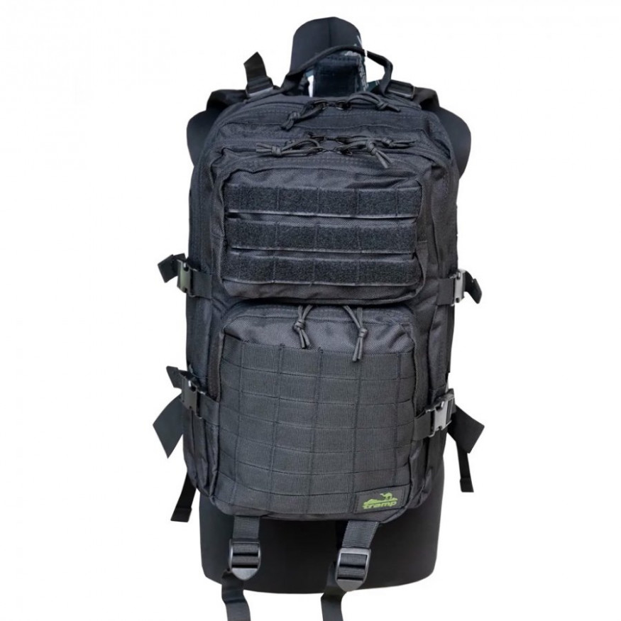 Рюкзак туристический Squad 35, черный, Tramp