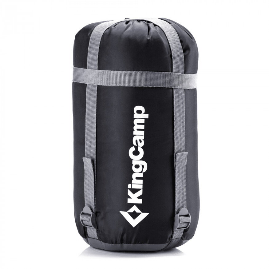 Спальный мешок OASIS 250 -3С серый, правый, King Camp