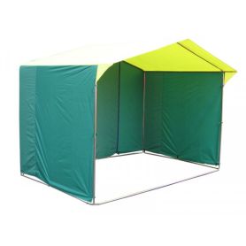 Торговая палатка Домик 2,5х2,0 К, каркас из квадратной трубы 20х20 мм